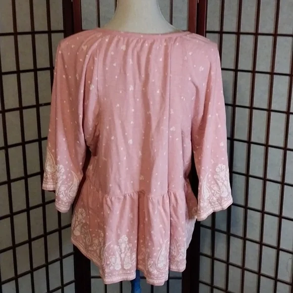 Sold #214 Pretty Lucky Brand Top - Picture 4 of 12